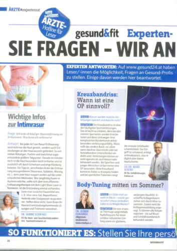 Gesund & Fit / Infos zur Intimrasur