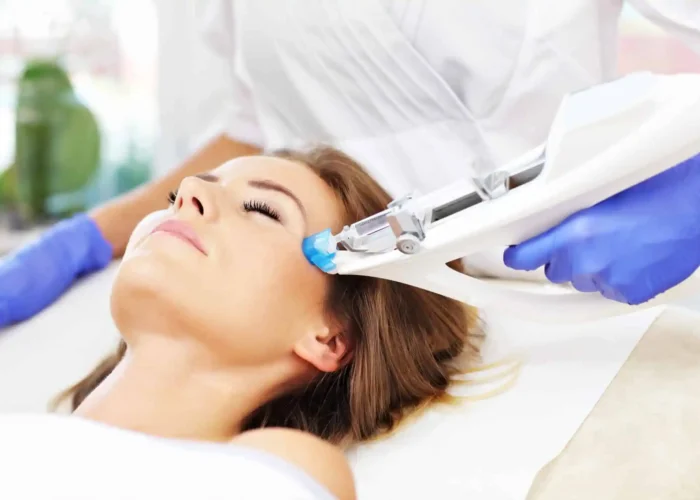 Anwendung der mesotherapie